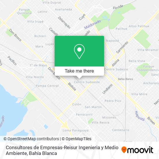 Consultores de Empresas-Reisur Ingenieria y Medio Ambiente map