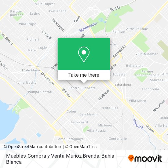 Muebles-Compra y Venta-Muñoz Brenda map