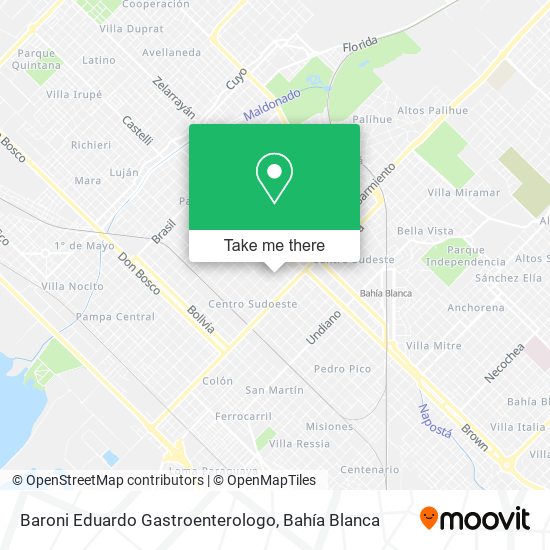 Mapa de Baroni Eduardo Gastroenterologo