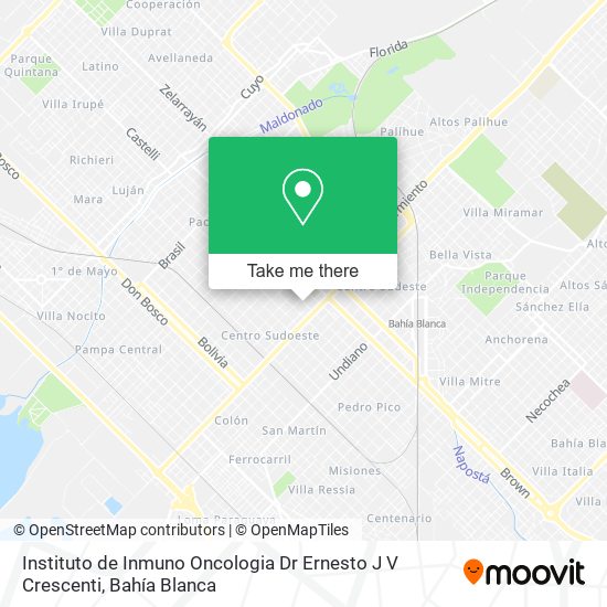 Instituto de Inmuno Oncologia Dr Ernesto J V Crescenti map