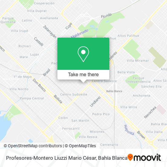 Mapa de Profesores-Montero Liuzzi Mario César