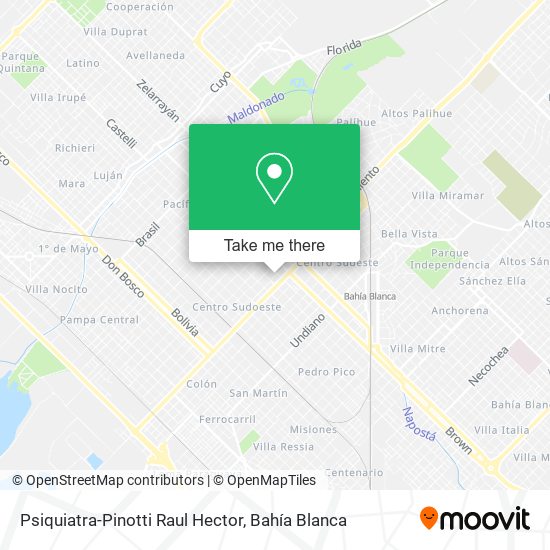 Psiquiatra-Pinotti Raul Hector map