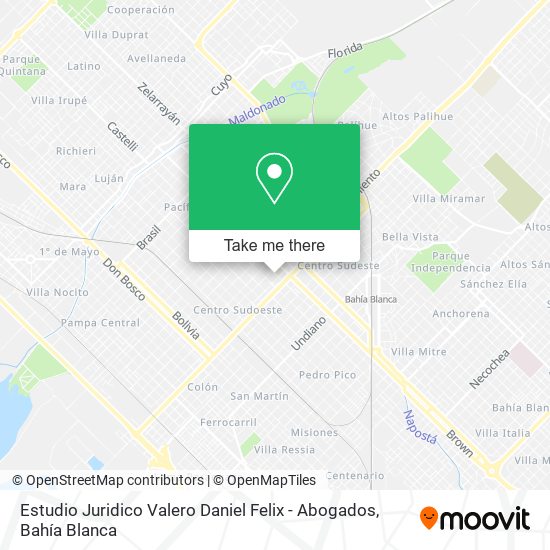 Estudio Juridico Valero Daniel Felix - Abogados map