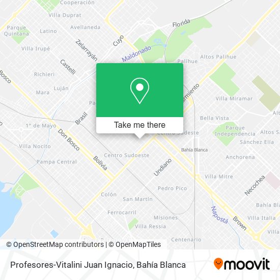 Profesores-Vitalini Juan Ignacio map