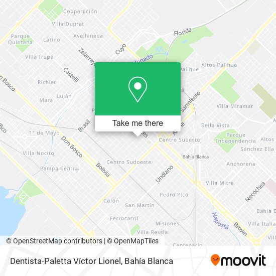 Mapa de Dentista-Paletta Víctor Lionel