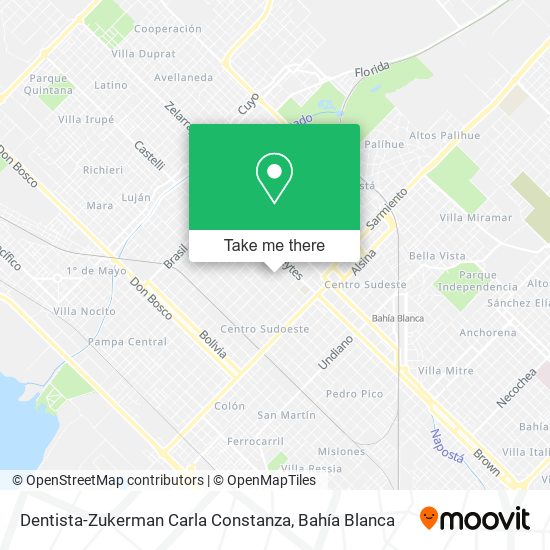 Mapa de Dentista-Zukerman Carla Constanza