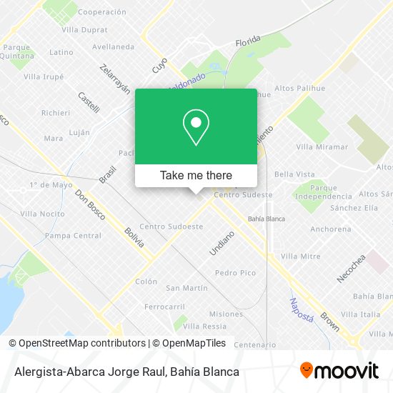 Alergista-Abarca Jorge Raul map