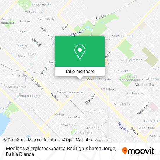 Medicos Alergistas-Abarca Rodrigo Abarca Jorge map
