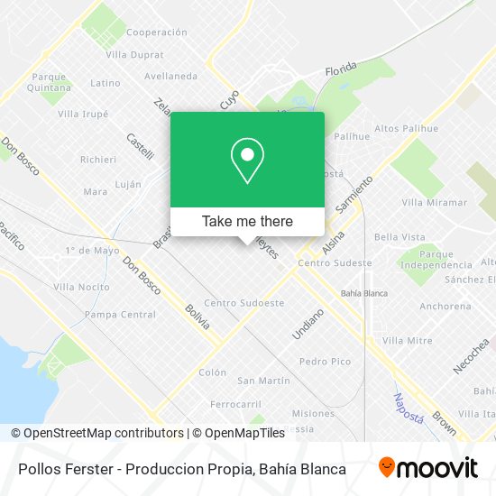 Pollos Ferster - Produccion Propia map