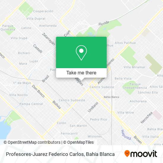 Mapa de Profesores-Juarez Federico Carlos