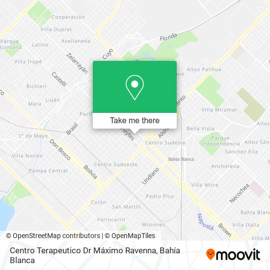 Centro Terapeutico Dr Máximo Ravenna map