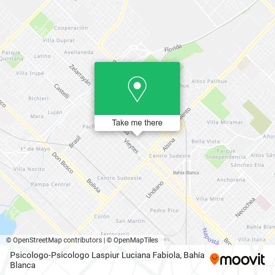 Psicologo-Psicologo Laspiur Luciana Fabiola map