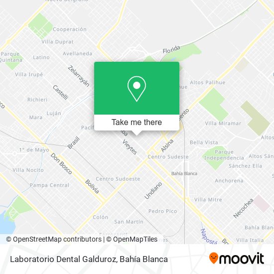 Mapa de Laboratorio Dental Galduroz