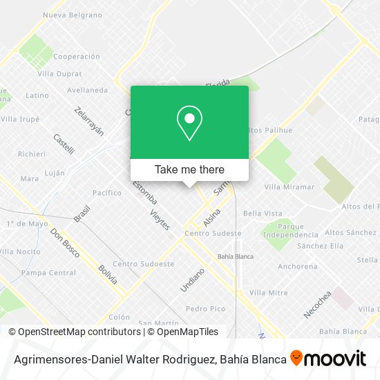 Agrimensores-Daniel Walter Rodriguez map
