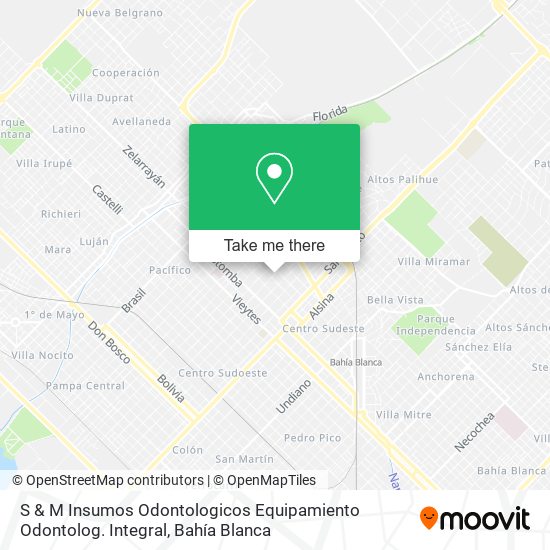 S & M Insumos Odontologicos Equipamiento Odontolog. Integral map