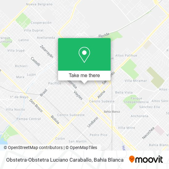 Mapa de Obstetra-Obstetra Luciano Caraballo