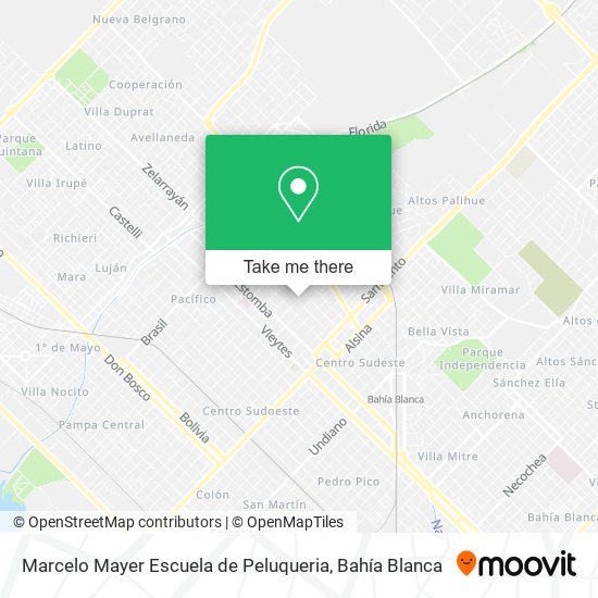 Marcelo Mayer Escuela de Peluqueria map