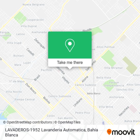 Mapa de LAVADEROS-1952 Lavanderia Automatica