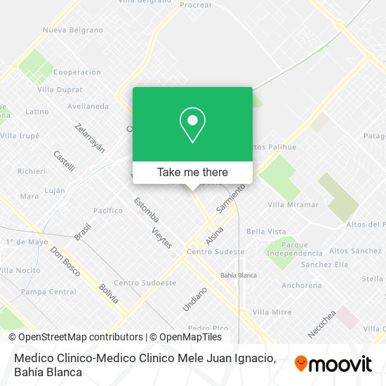 Medico Clinico-Medico Clinico Mele Juan Ignacio map