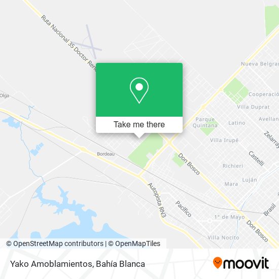 Yako Amoblamientos map