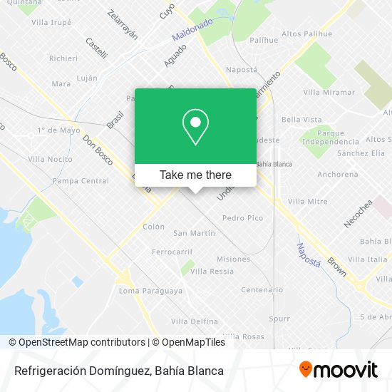 Refrigeración Domínguez map