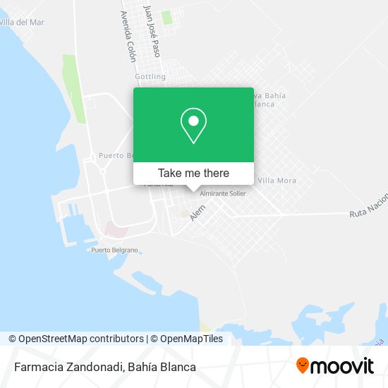 Farmacia Zandonadi map