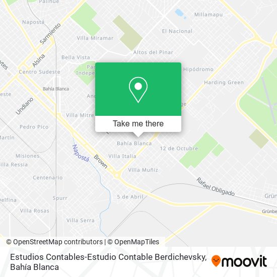 Estudios Contables-Estudio Contable Berdichevsky map