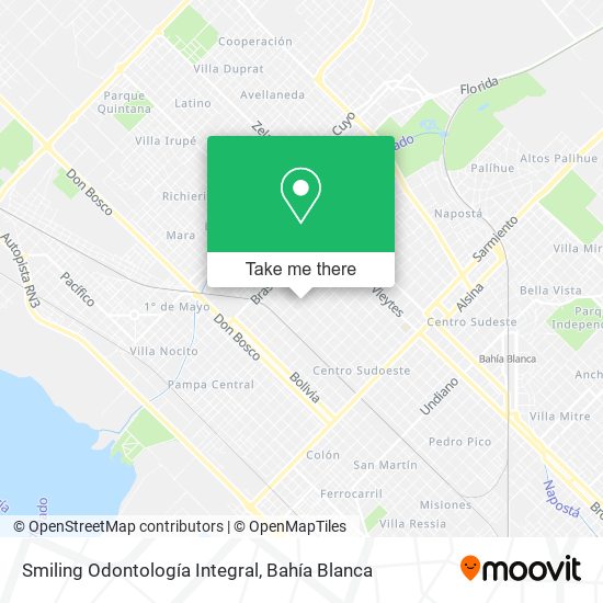 Smiling Odontología Integral map