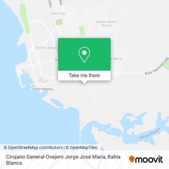 Mapa de Cirujano General-Ovejero Jorge José Maria