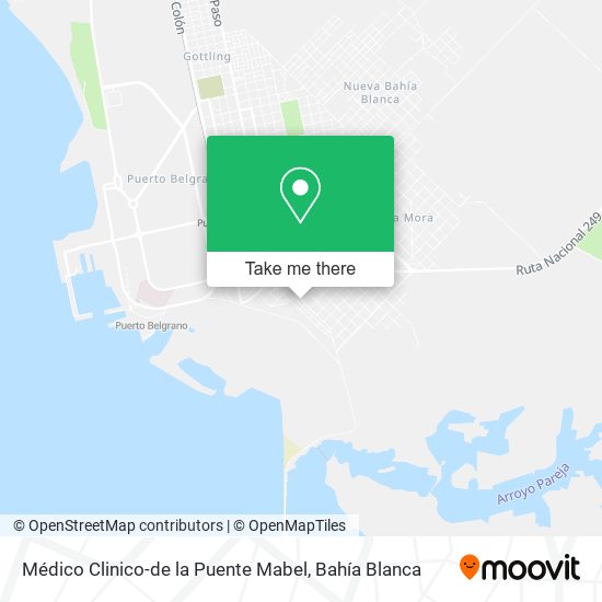 Médico Clinico-de la Puente Mabel map