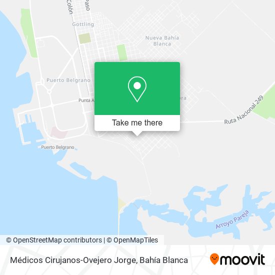 Médicos Cirujanos-Ovejero Jorge map