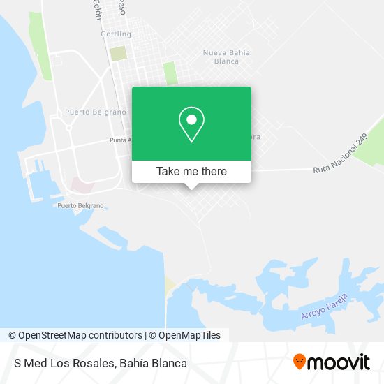 S Med Los Rosales map