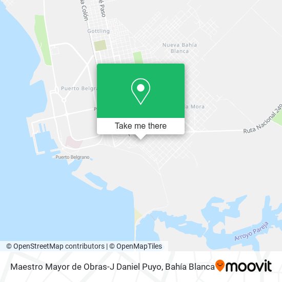 Mapa de Maestro Mayor de Obras-J Daniel Puyo