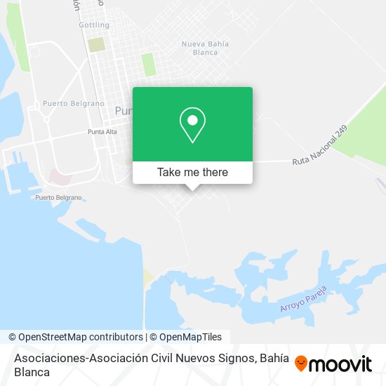 Asociaciones-Asociación Civil Nuevos Signos map