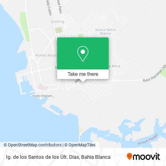Ig. de los Santos de los Últ. Días map