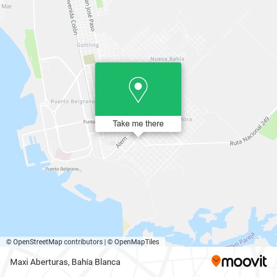 Maxi Aberturas map