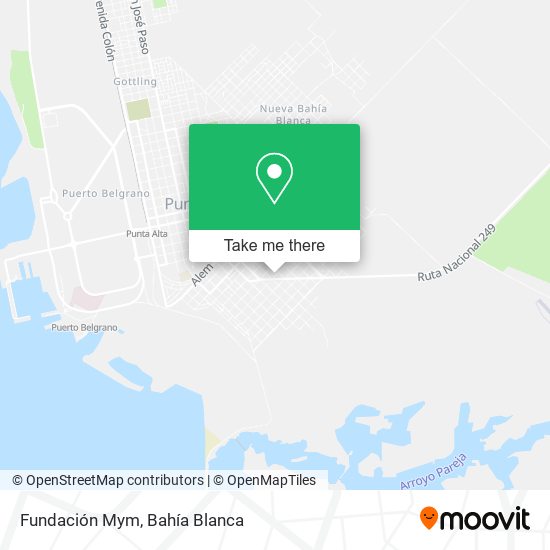 Mapa de Fundación Mym