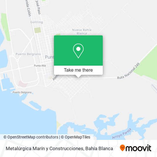 Metalúrgica Marín y Construcciones map