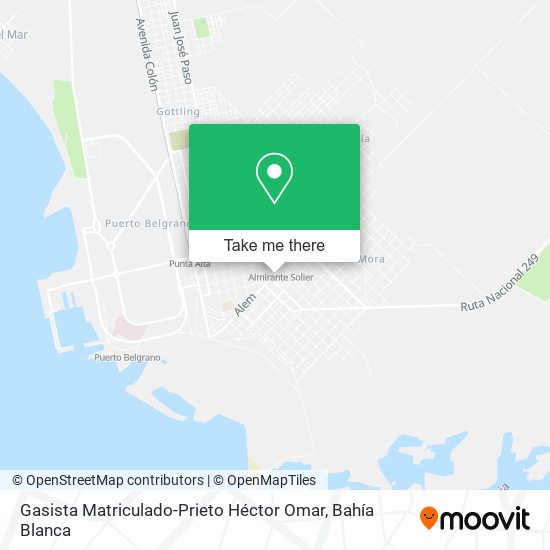 Gasista Matriculado-Prieto Héctor Omar map