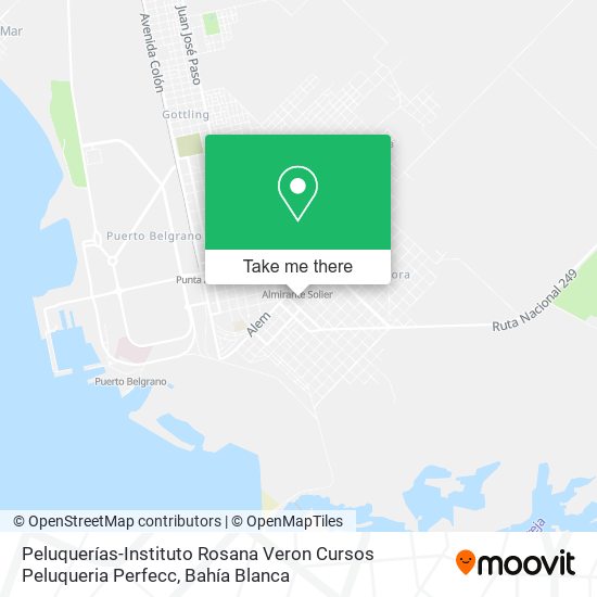 Peluquerías-Instituto Rosana Veron Cursos Peluqueria Perfecc map