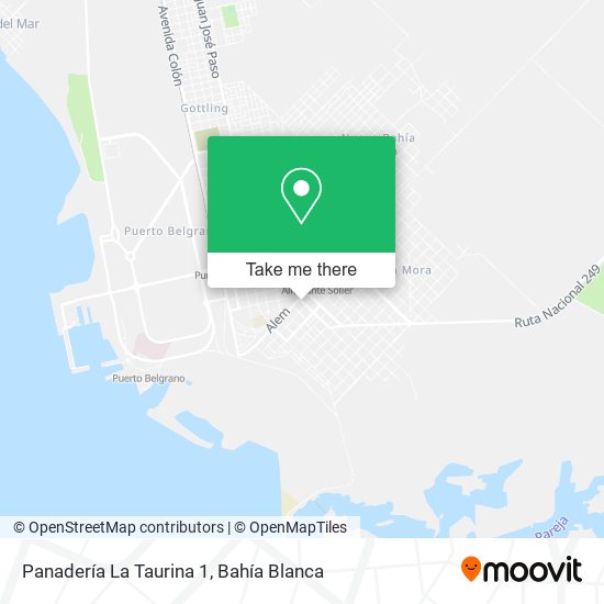 Panadería La Taurina 1 map