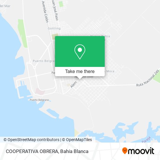 Mapa de COOPERATIVA OBRERA