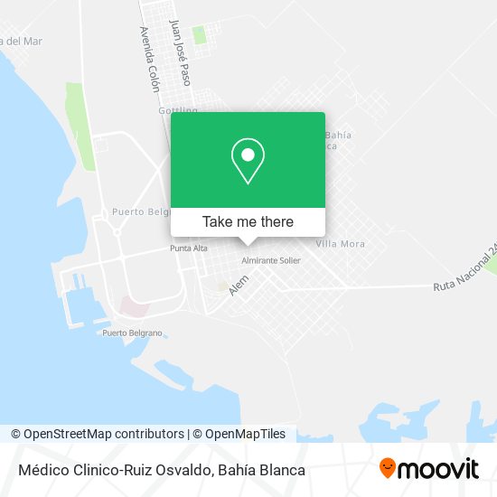 Mapa de Médico Clinico-Ruiz Osvaldo