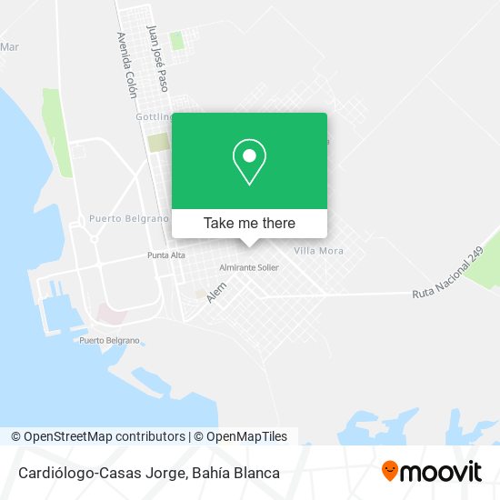 Mapa de Cardiólogo-Casas Jorge