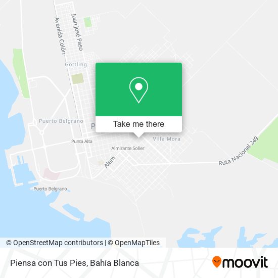 Mapa de Piensa con Tus Pies
