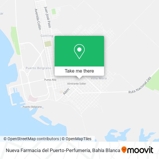 Nueva Farmacia del Puerto-Perfumería map