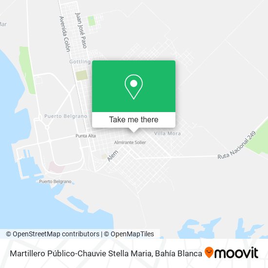 Martillero Público-Chauvie Stella Maria map