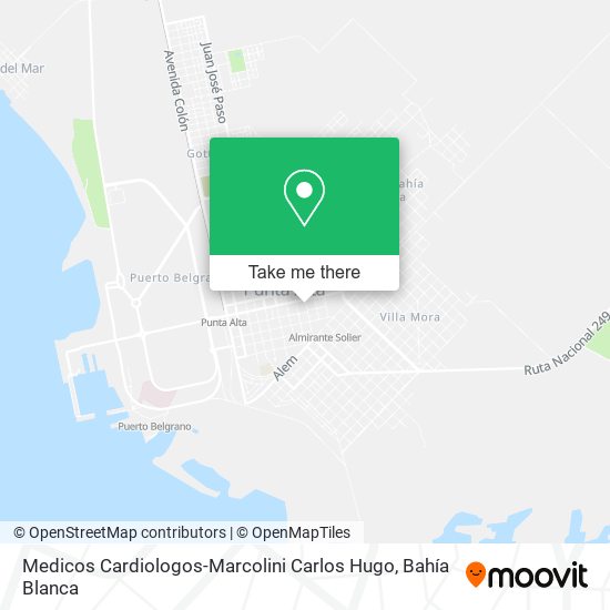 Medicos Cardiologos-Marcolini Carlos Hugo map