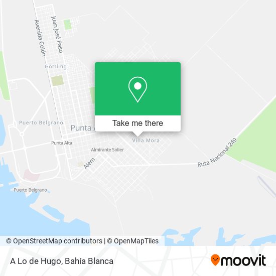 A Lo de Hugo map