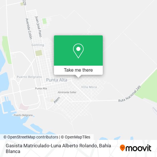 Gasista Matriculado-Luna Alberto Rolando map